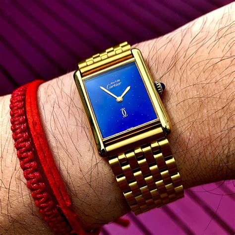 cartier lapis dial|In.